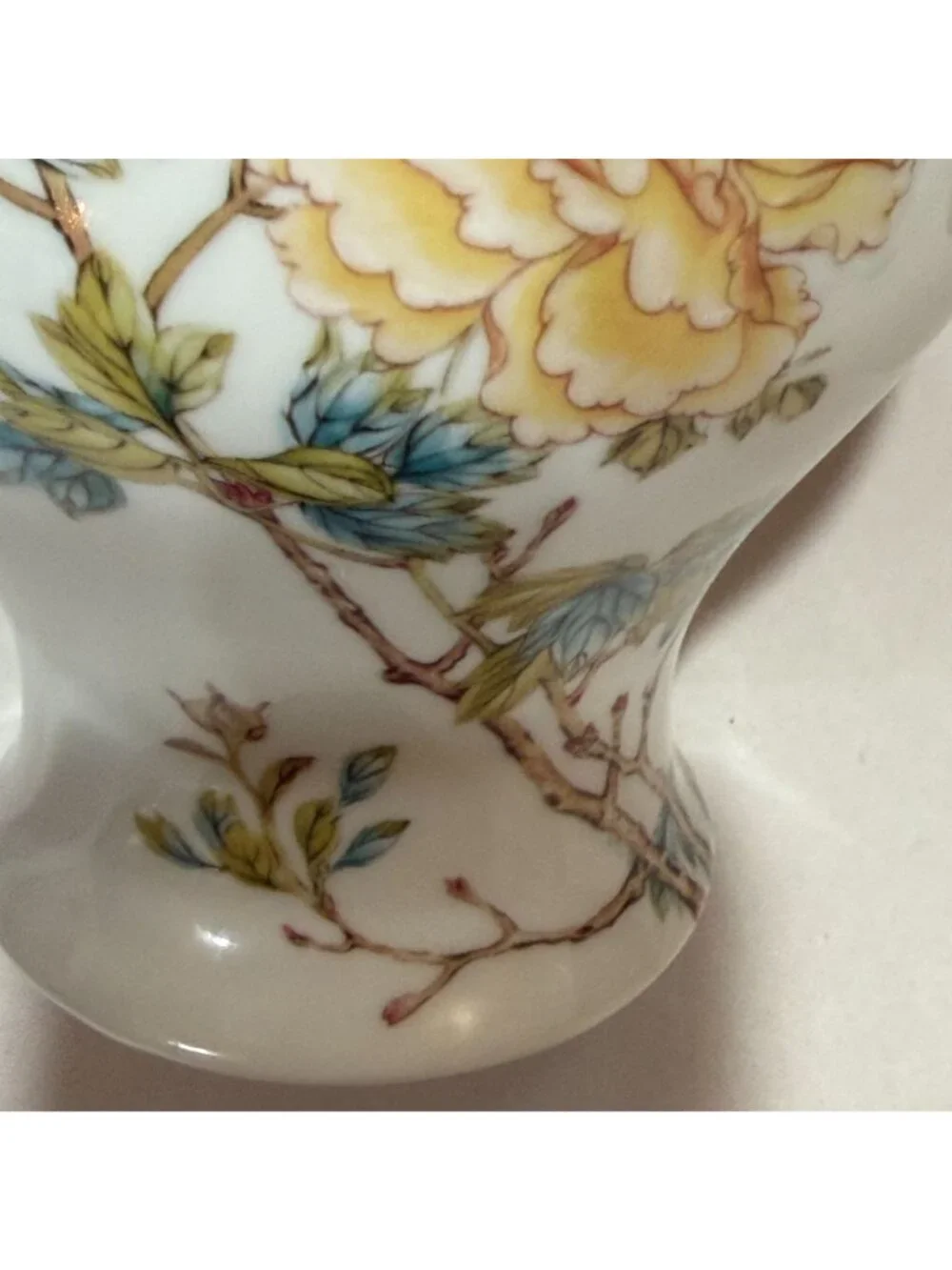 Vintage 80s Lenox Polychrome Peony Ch'ing Smithsonian Reproduction 11